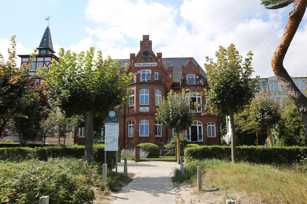 Fewo Direkt Am Strand Mit Meerblick Und Balkon,Villa Glueckspilz, بينز المظهر الخارجي الصورة